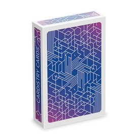 Mazzo di carte Bicycle Neon Cardistry Blue Aurora Playing Cards