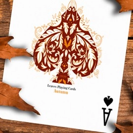 Mazzo di carte Leaves Autumn Playing Cards by Dutch Card House Company