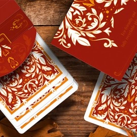 Mazzo di carte Leaves Autumn Playing Cards by Dutch Card House Company