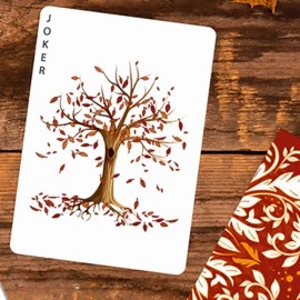 Mazzo di carte Leaves Autumn Playing Cards by Dutch Card House Company