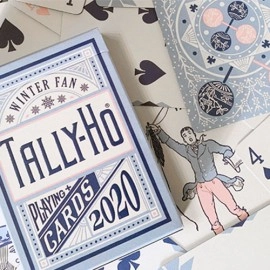 Mazzo di carte Tally Ho Winter Fan Playing Cards