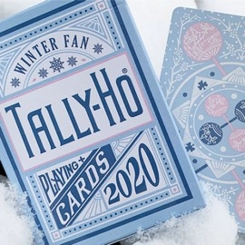 Mazzo di carte Tally Ho Winter Fan Playing Cards