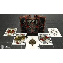 Mazzo di carte Bicycle Stronghold Crimson Playing Cards