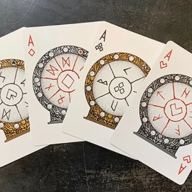Mazzo di carte Bicycle Rune (Stripper) Playing Cards
