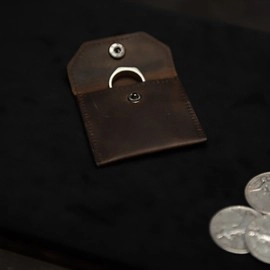 FPS Coin Wallet Brown (Gimmicks and Online Instructions) by Magic Firm
