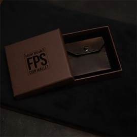 FPS Coin Wallet Brown (Gimmicks and Online Instructions) by Magic Firm