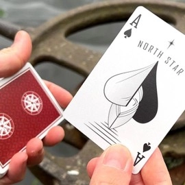 Mazzo di carte North Star Playing Cards Luxury Red Edition by James Anthony and MagicWorld