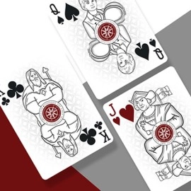 Mazzo di carte North Star Playing Cards Luxury Red Edition by James Anthony and MagicWorld