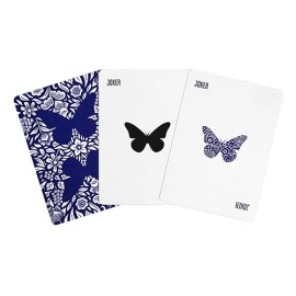Mazzo di carte Butterfly Playing Cards Marked (Blue) 3rd Edition by Ondrej Psenicka