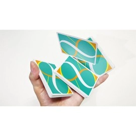 Mazzo di carte MOBIUS Green Playing Cards by TCC Presents