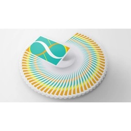 Mazzo di carte MOBIUS Green Playing Cards by TCC Presents