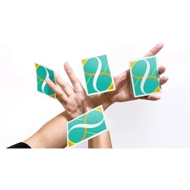 Mazzo di carte MOBIUS Green Playing Cards by TCC Presents