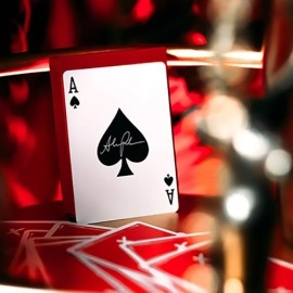 Mazzo di carte X Deck (Red) Signature Edition Playing Cards by Alex Pandrea