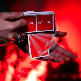 Mazzo di carte X Deck (Red) Signature Edition Playing Cards by Alex Pandrea