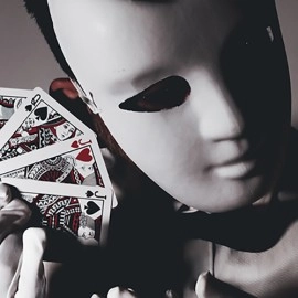 Mazzo di carte X Deck (White) Signature Edition Playing Cards by Alex Pandrea