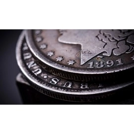 Skymember Presents Monarch (Morgan) un-gimmicked Coin Only by Avi Yap