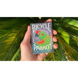 Mazzo di carte Gilded Bicycle Parrot Playing Cards