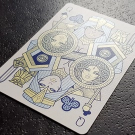 Mazzo di carte Pantheon Azure Playing Cards by Giovanni Meroni