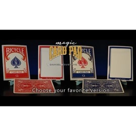 CARD PAD RED (Gimmicks and Online Instructions) by Daniel & Gustavo Raley