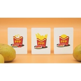 Mazzo di carte Fries by Fast Food Playing Cards