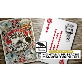 Mazzo di carte Clockwork: Montana Mustache Manufacturing Co. Playing Cards by fig. 23