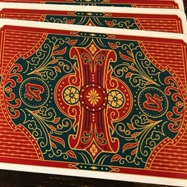 Mazzo di carte Bicycle Genso Green Playing Cards by Card Experiment