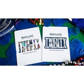 Mazzo di carte Marvelous Red Twenty Twenty Playing Cards