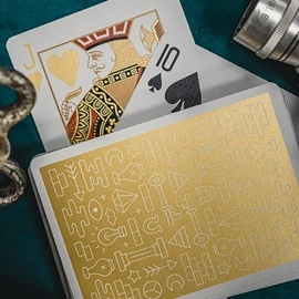 Mazzo di carte Gold ICON Playing Cards by Riffle Shuffle