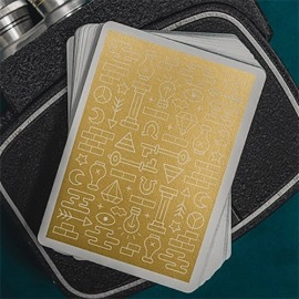 Mazzo di carte Gold ICON Playing Cards by Riffle Shuffle
