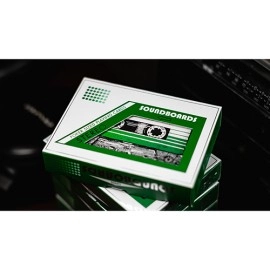 Mazzo di carte Soundboards V4 Green Edition Playing Cards by Riffle Shuffle