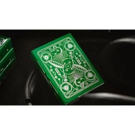 Mazzo di carte Soundboards V4 Green Edition Playing Cards by Riffle Shuffle