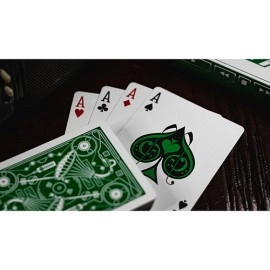 Mazzo di carte Soundboards V4 Green Edition Playing Cards by Riffle Shuffle