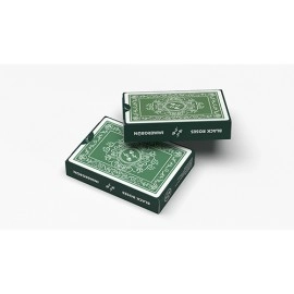 BLACK ROSES IMMERGRÜN Playing Cards