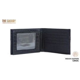 THE CASSIDY WALLET CROCODILE / LIMITED 50 by Nakul Shenoy