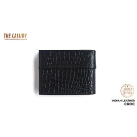 THE CASSIDY WALLET CROCODILE / LIMITED 50 by Nakul Shenoy