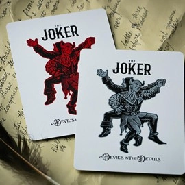 Mazzo di carte Devil's in the Details Sinful Silver Playing Cards by Riffle Shuffle