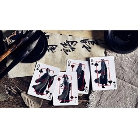 Mazzo di carte Mountain Wang Yue (Black) Playing Cards by Bocopo