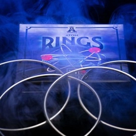 ATOM RINGS (Gimmicks and Instructions) by Apprentice Magic