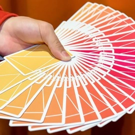 Mazzo di carte Flexible Gradients Orange Playing Cards by TCC