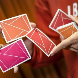 Mazzo di carte Flexible Gradients Orange Playing Cards by TCC