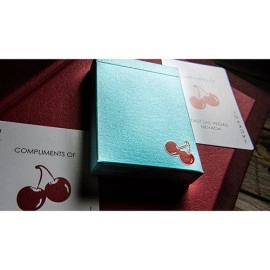 Mazzo di carte Cherry Casino House Deck (Tropicana Teal) Playing Cards by Pure Imagination Projects