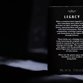 Mazzo di carte Black Tiger Legacy V2 Playing Cards