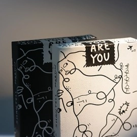 Mazzo di carte Shantell Martin (White) Playing Cards by Theory11