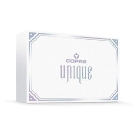 Copag Unique Plastic Playing Cards Poker Size Regular Index Black and Gold Double-Deck Set