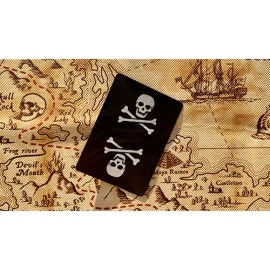 Mazzo di carte Gilded Jolly Roger Playing Cards