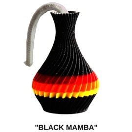 The American Prayer Vase Genie Bottle BLACK MAMBA by Big Guy's Magic