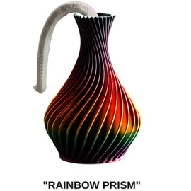 The American Prayer Vase Genie Bottle RAINBOW PRISM by Big Guy's Magic