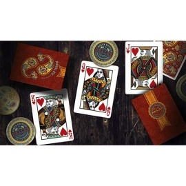 Mazzo di carte Paisley Red Playing Cards by by Dutch Card House Company