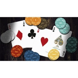 Mazzo di carte Paisley Red Playing Cards by by Dutch Card House Company