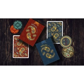 Mazzo di carte Paisley Red Playing Cards by by Dutch Card House Company